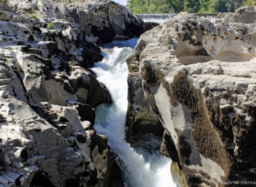 Chute d'eau des cascades du Sautadet