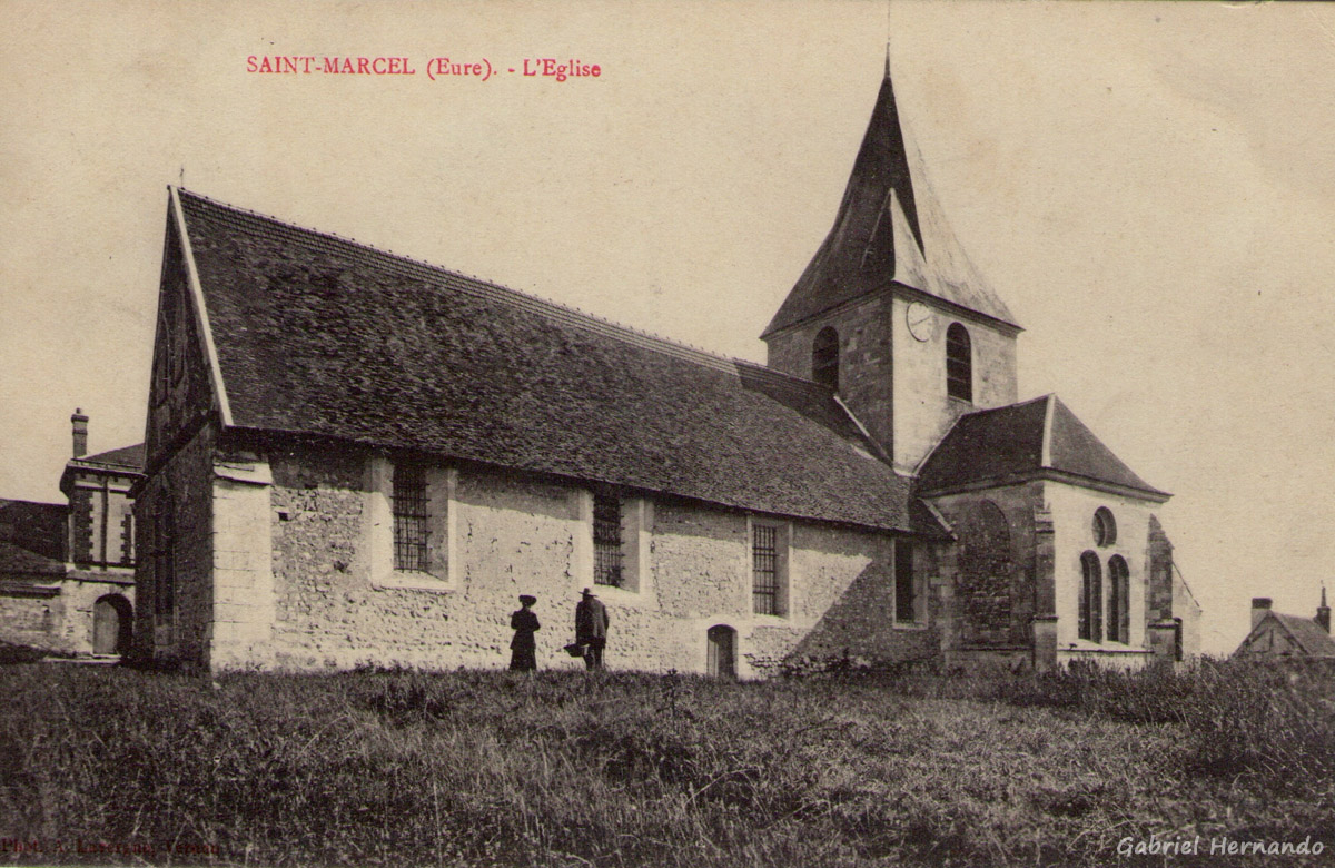 Saint-Marcel, date inconnue - L'église