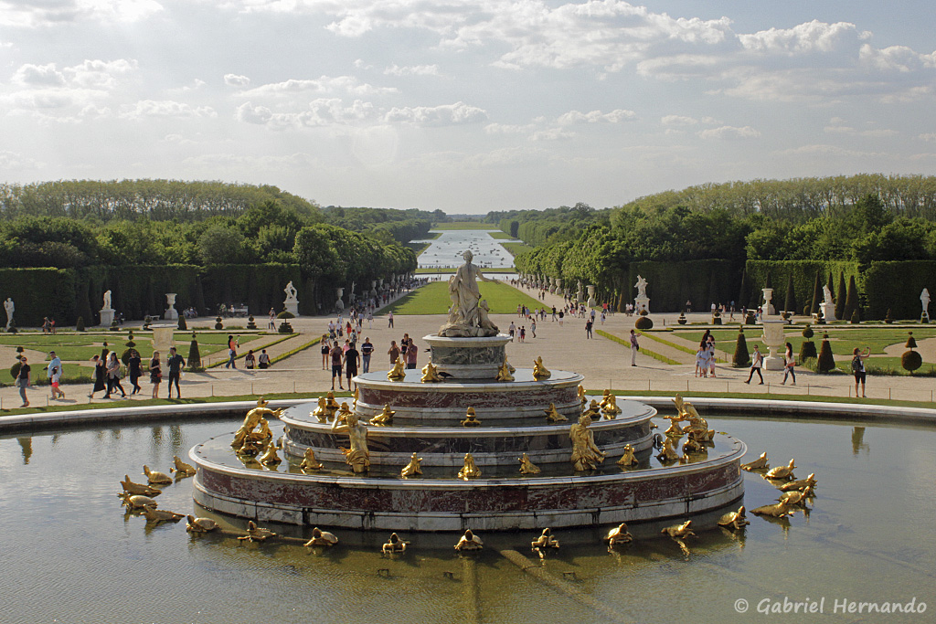 Le bassin de Latone, parc du château de Versailles