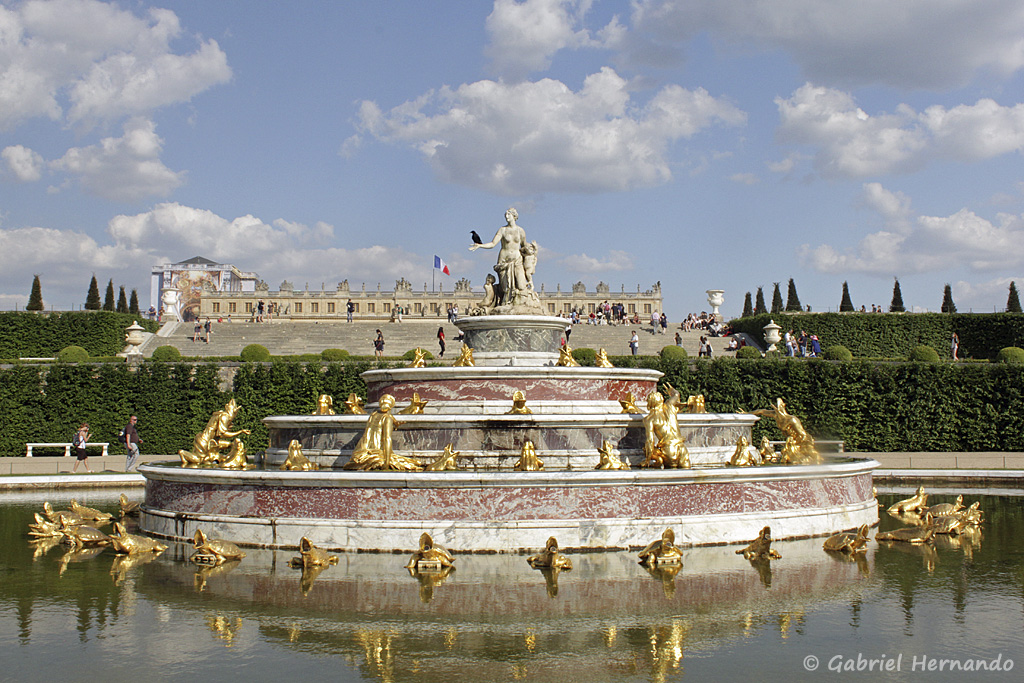 Le bassin de Latone, parc du château de Versailles