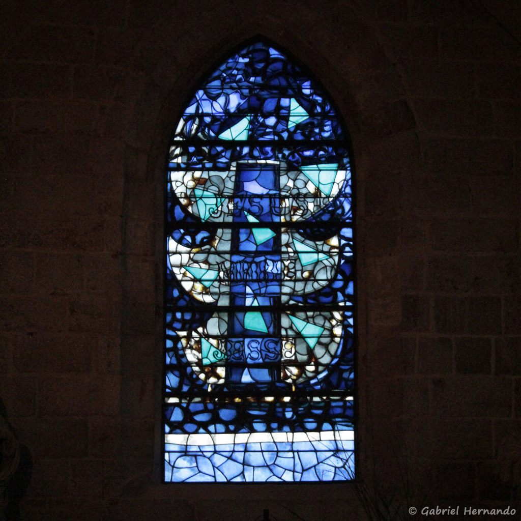 L’arbre de Jessé de Georges Braque, dans l'église Saint Valéry de Varengeville