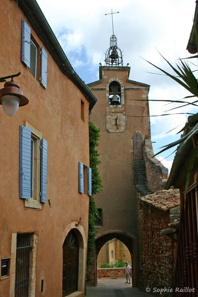 Le beffroi de Roussillon en Provence