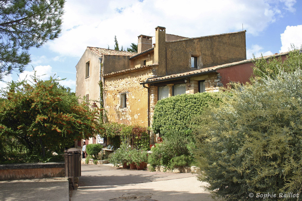 Roussillon en Provence, dans le Lubéron