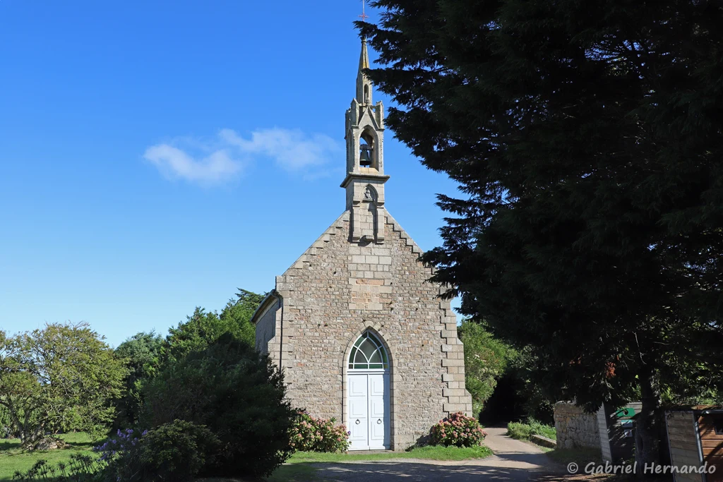 Chapelle de Kéranroux, sur l'île Nord (Ile de Bréhat, septembre 2021)