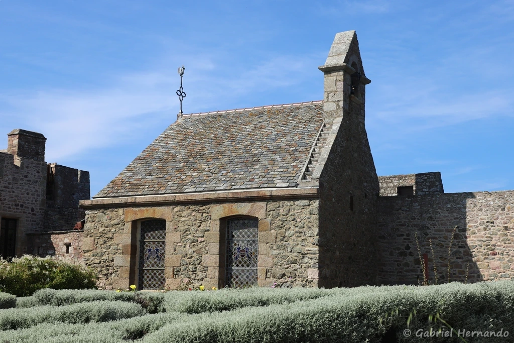 La chapelle du château (Fort La Latte, Plévenon, septembre 2021)