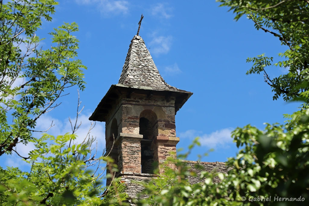 Clocher de la chapelle Saint-Roch (Conques, juin 2022)