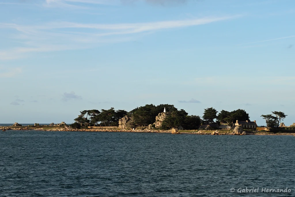 L'île Saint-Gildas (Port-Blanc, Bretagne, septembre 2021)