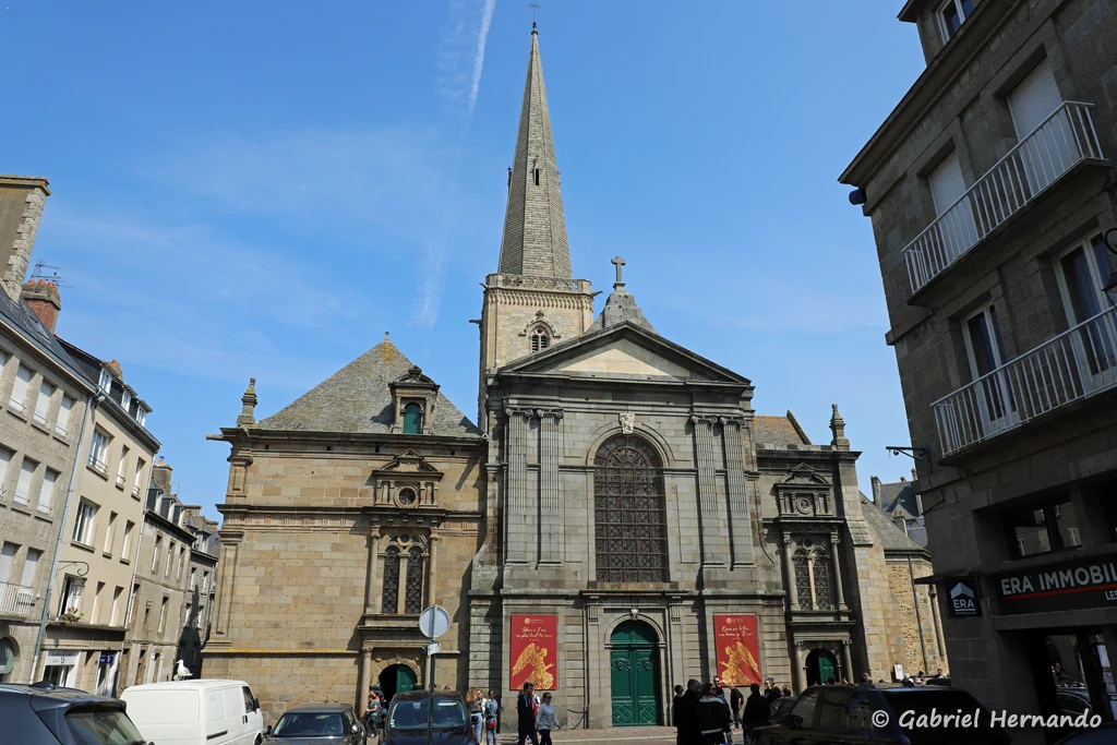 La cathédrale Saint-Vincent (Saint-Malo, mai 2023)