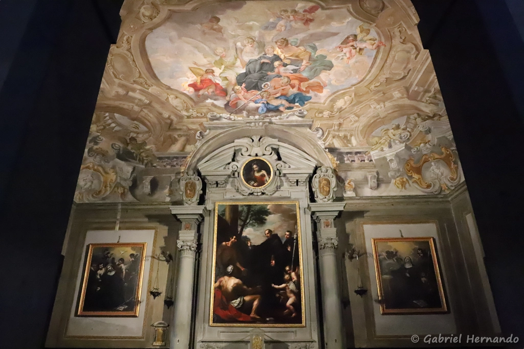 Chapelle dédiée à San Mauro (Badia Fiorentina, Florence, Italie, octobre 2024)