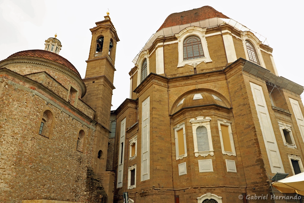 Chapelle des Princes de la basilique San Lorenzo, chapelle privée de la famille Médicis (Florence, octobre 2024)